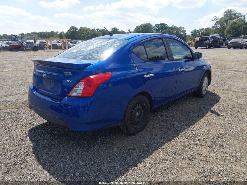 Vin: 3n1cn7ap7hl870297, lot: 46258722, nissan versa 1.6 sv 20174
