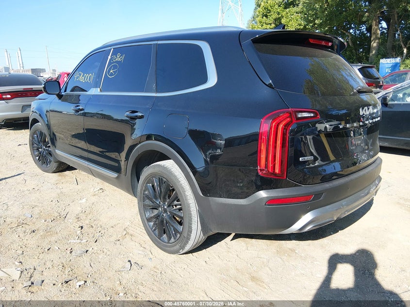 Vin: 5xyp5dhc7ng209601, lot: 46258750, kia telluride sx 20223