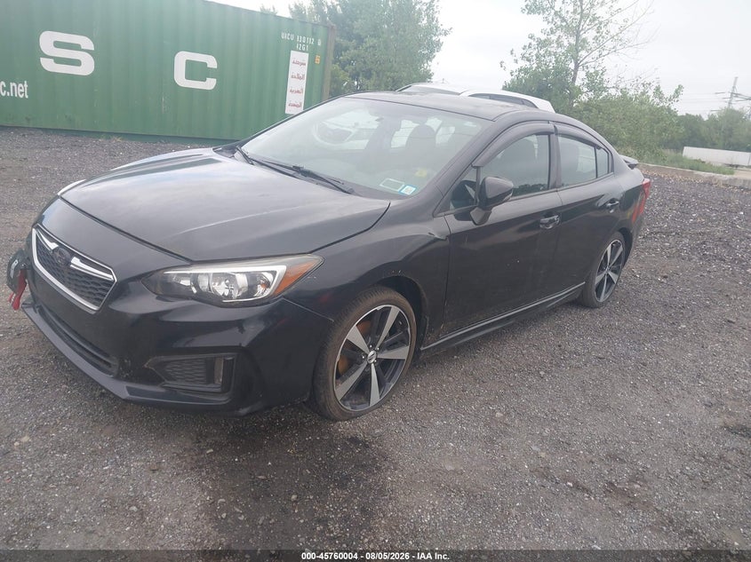 Vin: 4s3gkam67h3618875, lot: 46258753, subaru impreza 2.0i sport 20172