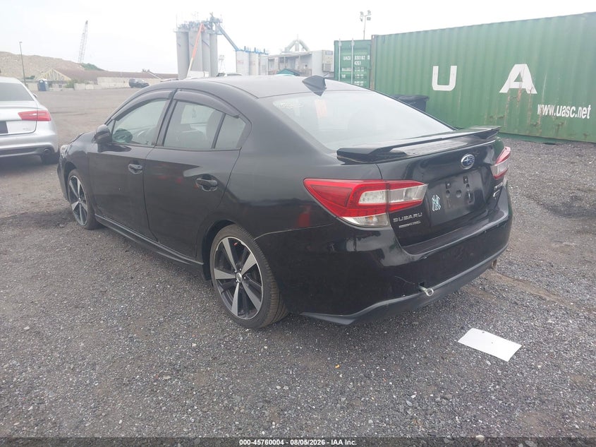 Vin: 4s3gkam67h3618875, lot: 46258753, subaru impreza 2.0i sport 20173