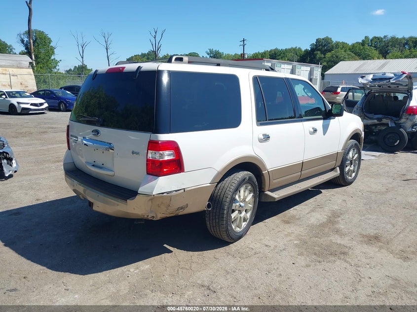 Vin: 1fmju1j54bef45340, lot: 46258769, ford expedition xlt 20114