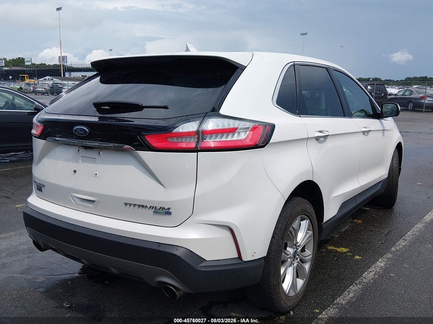 Vin: 2fmpk4k95kbb30882, lot: 46258776, ford edge titanium 20194