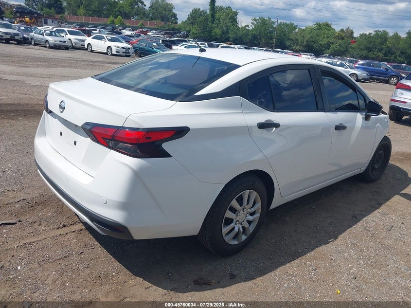 Vin: 3n1cn8dv7ll809198, lot: 46258783, nissan versa s xtronic cvt 20204