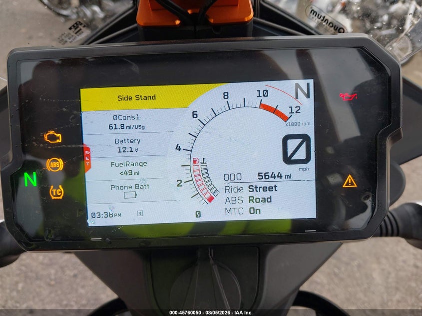 2023 KTM 390 auction photo 7