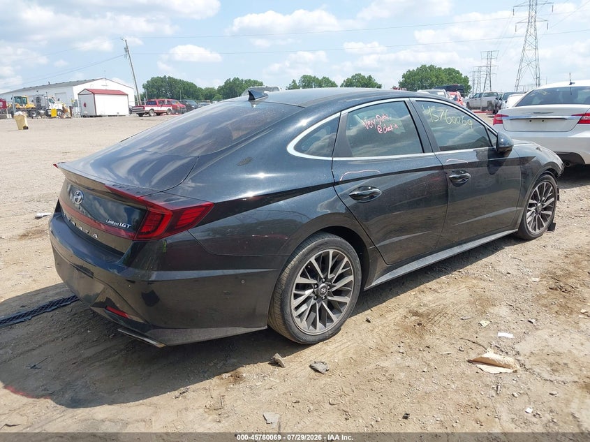 Vin: 5npeh4j2xlh012184, lot: 46258818, hyundai sonata limited 20204