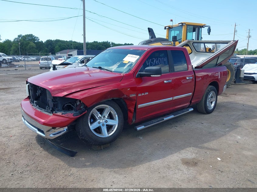 Vin: 1d7rv1gt8as231500, lot: 46258853, dodge ram 1500 slt/sport/trx 20102