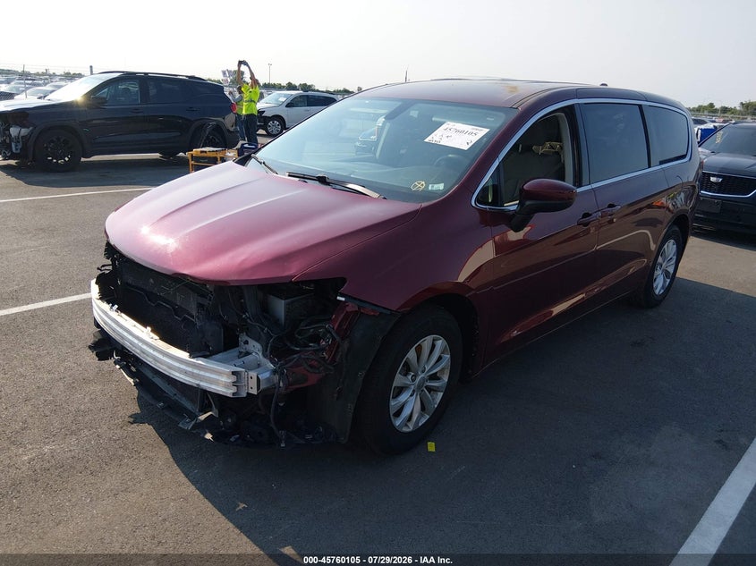 Vin: 2c4rc1dg4hr519095, lot: 46258854, chrysler pacifica touring 20172