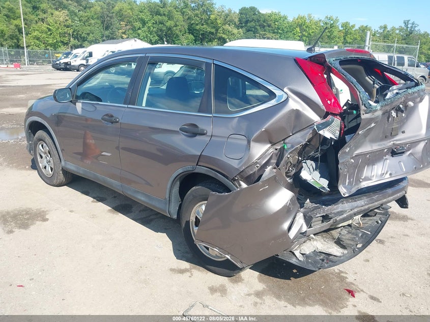 Vin: 5j6rm4h3xfl067272, lot: 46258871, honda cr-v lx 20153