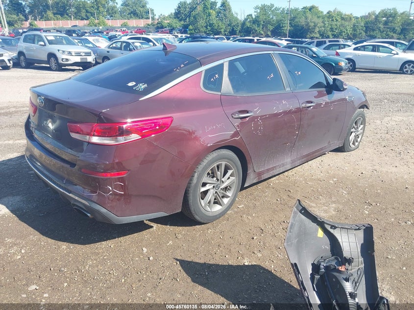 2019 KIA OPTIMA auction photo 4