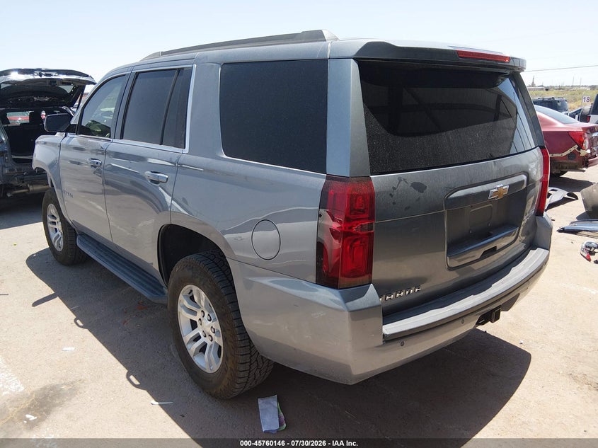 Vin: 1gnscakc9lr187453, lot: 46258895, chevrolet tahoe 2wd ls 20203