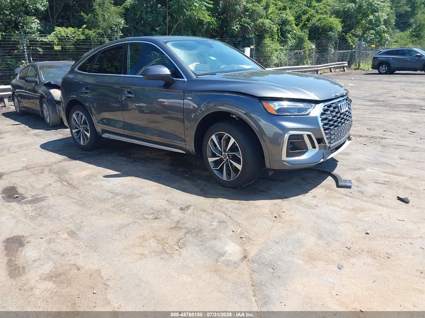 Vin: wa15aafyxp2065324, lot: 46258899, audi q5 sportback premium plus 45 tfsi s line quattro s tronic 2023 img_1