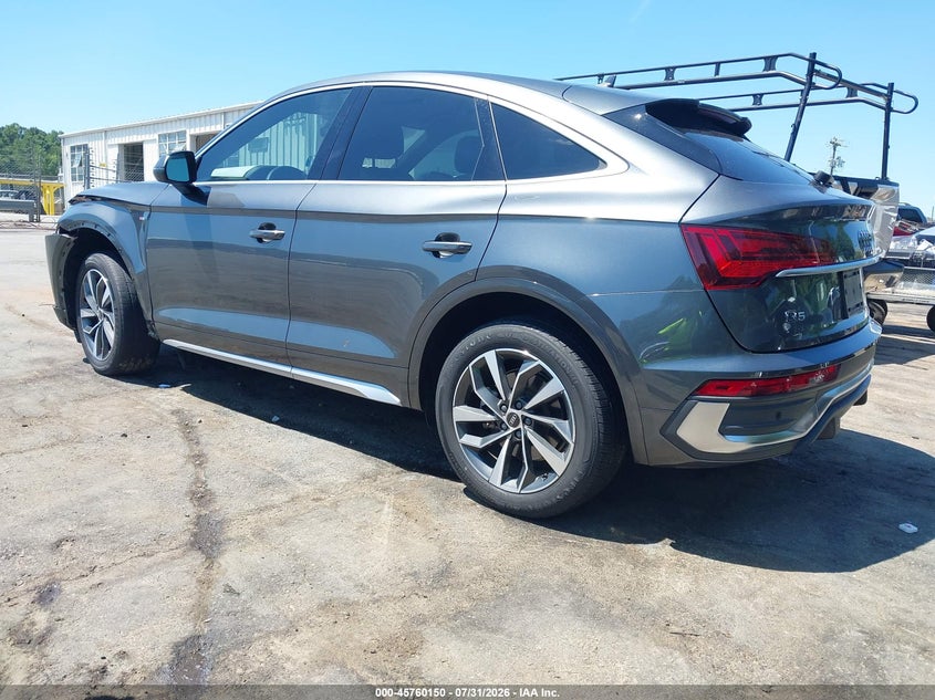 Vin: wa15aafyxp2065324, lot: 46258899, audi q5 sportback premium plus 45 tfsi s line quattro s tronic 20233