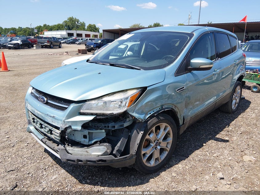 Vin: 1fmcu0hx5dud34716, lot: 46258903, ford escape sel 20132