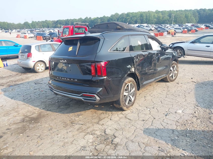 Vin: 5xyrl4lcxng151912, lot: 46258910, kia sorento s 20224