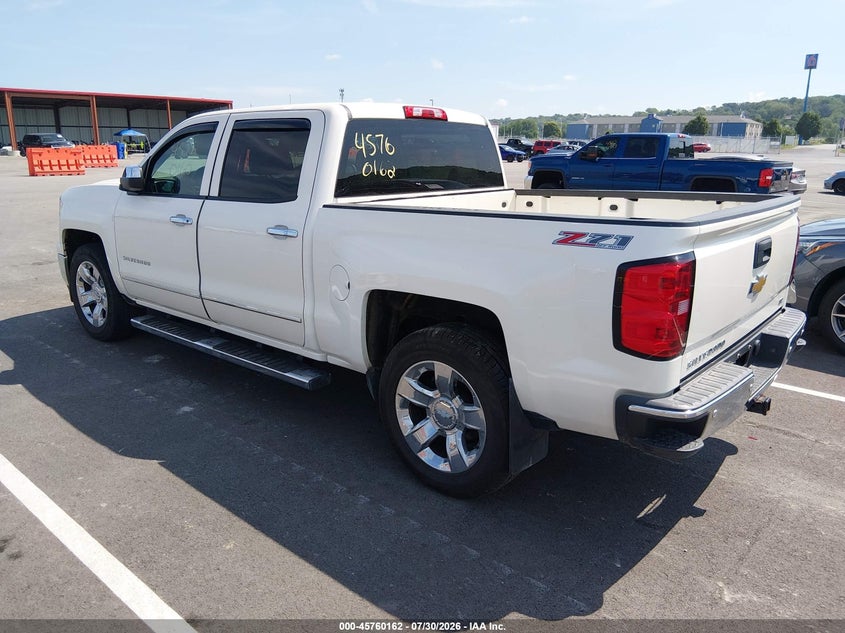 Vin: 3gcuksec7eg311048, lot: 46258911, chevrolet silverado 1500 ltz 20143