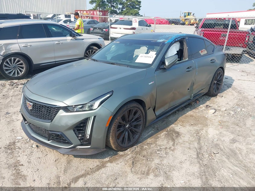 Vin: 1g6d35r64n0810156, lot: 46258912, cadillac ct5-v v-series blackwing 20222