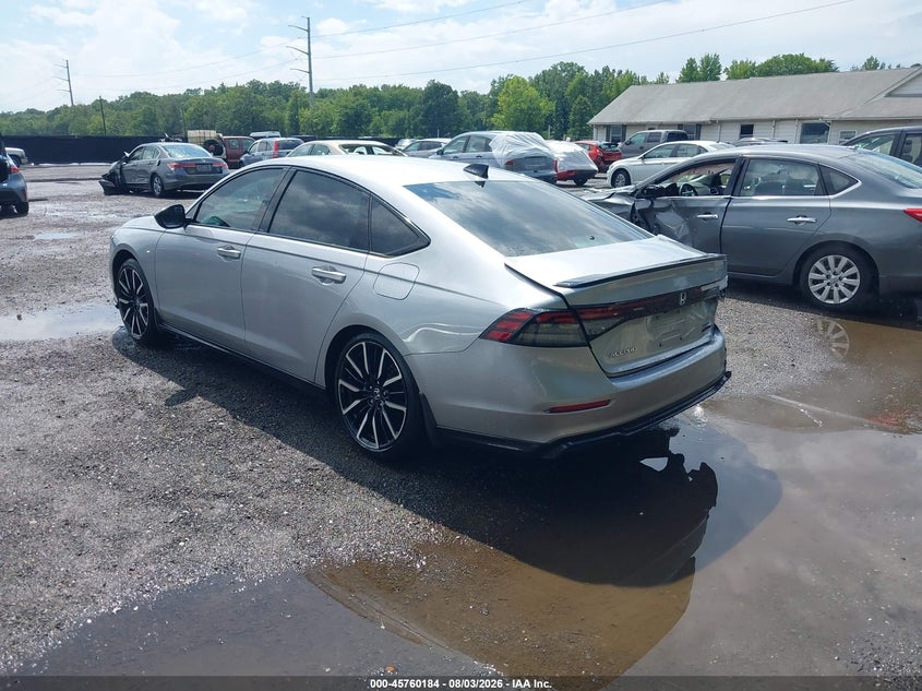 Vin: 1hgcy2f7xpa038265, lot: 46258933, honda accord hybrid sport-l 20233