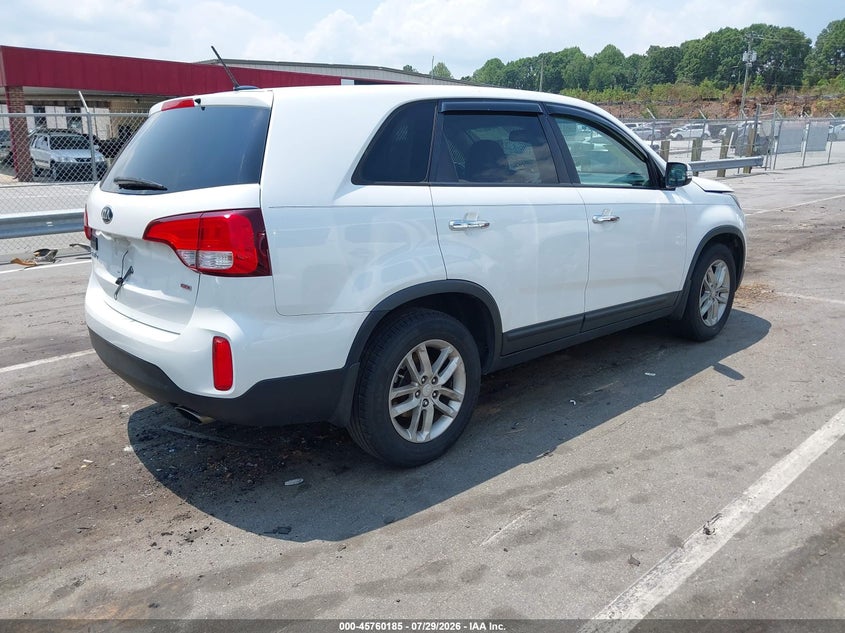 Vin: 5xykt3a61fg591110, lot: 46258934, kia sorento lx 20154