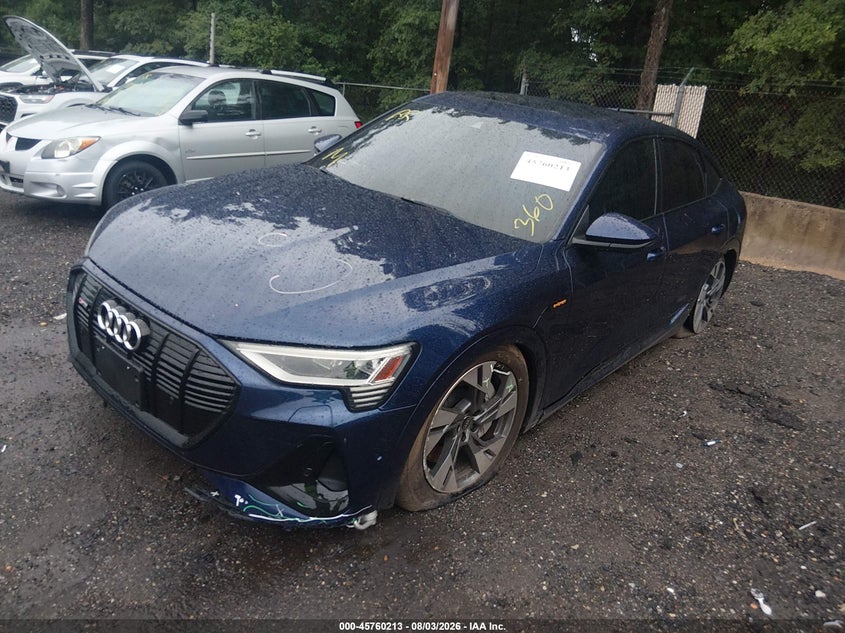 Vin: wa11aage3nb028602, lot: 46258962, audi e-tron sportback premium s line quattro 20222