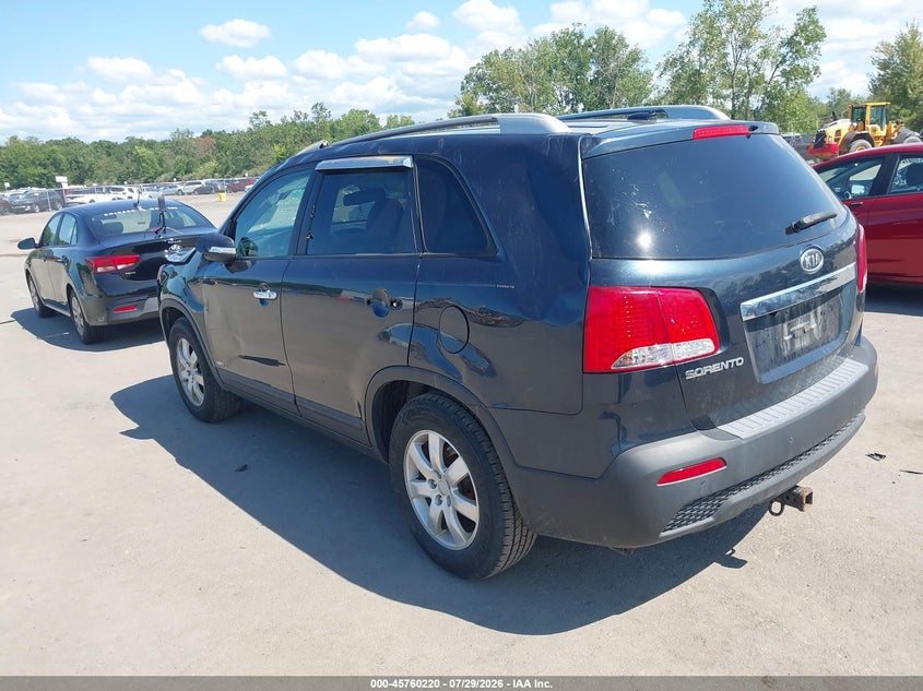 Vin: 5xyktda20cg297423, lot: 46258969, kia sorento lx v6 20123