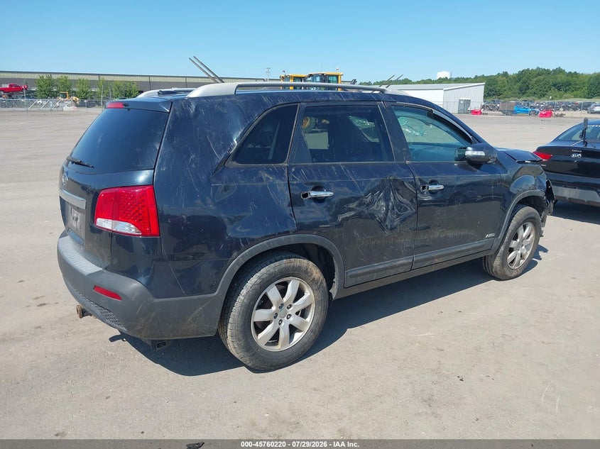 Vin: 5xyktda20cg297423, lot: 46258969, kia sorento lx v6 20124