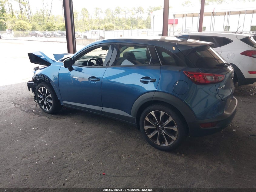 Vin: jm1dkdc77k0431935, lot: 46258972, mazda cx-3 touring 20193