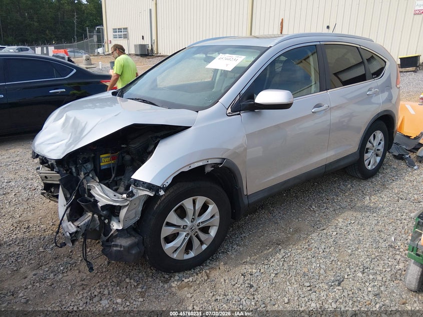 Vin: 5j6rm3h77cl028213, lot: 46258980, honda cr-v ex-l 20122