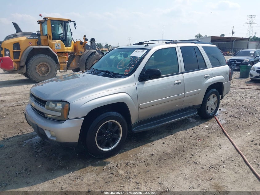 2005 Chevrolet TrailBlazer, Звичайний знос, IAAI, VIN 1GNDS13S552147528 — фото 2