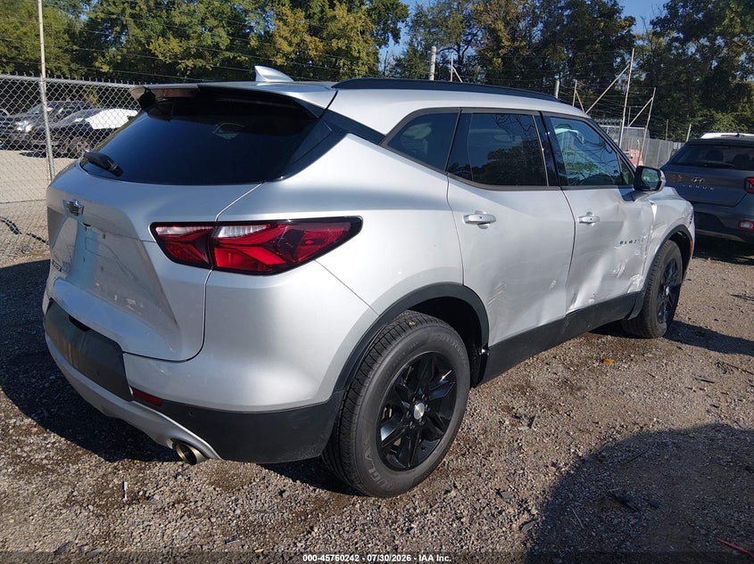 Vin: 3gnkbbra6ms503936, lot: 46258991, chevrolet blazer fwd 1lt 20214