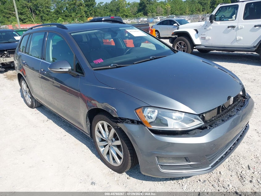 Vin: 3vwc17au9fm513819, lot: 46259016, volkswagen golf sportwagen tsi se 4-door 2015 img_1