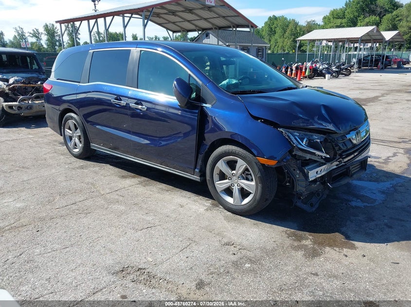Vin: 5fnrl6h5xjb048805, lot: 46259023, honda odyssey ex 2018 img_1