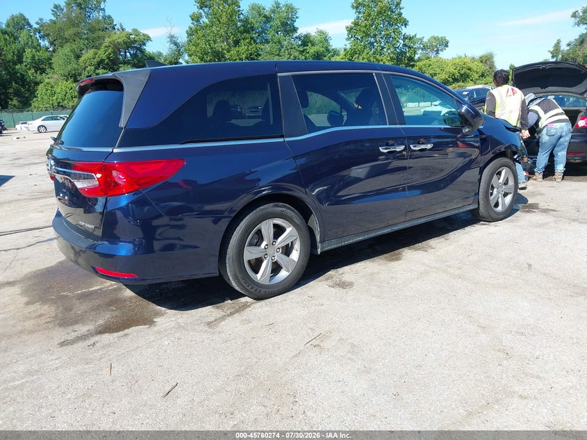 Vin: 5fnrl6h5xjb048805, lot: 46259023, honda odyssey ex 20184