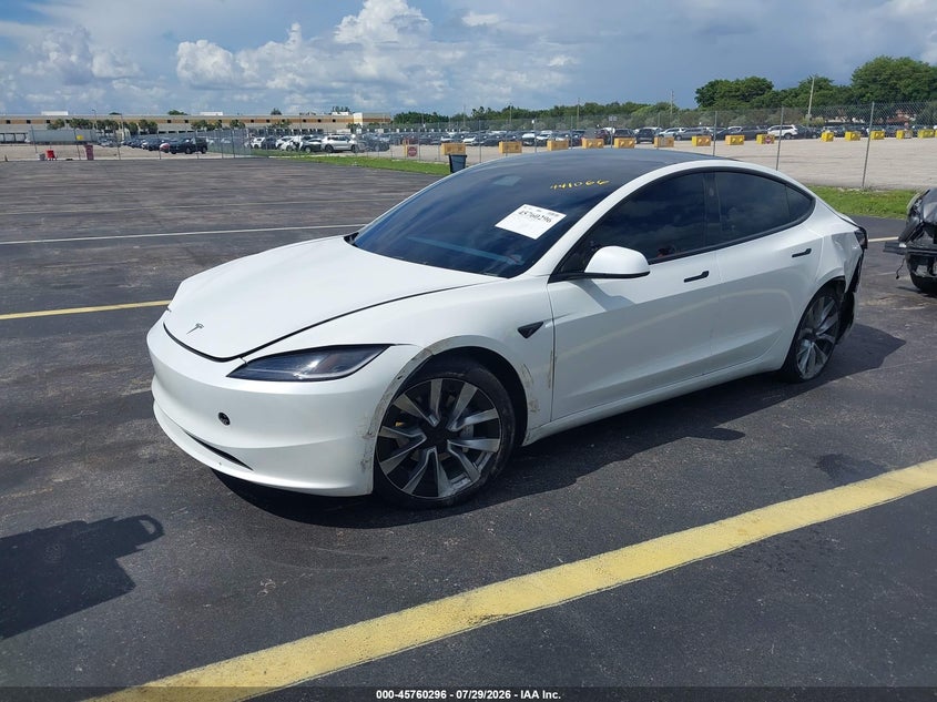 2024 TESLA MODEL 3 SEDAN ELECTRIC