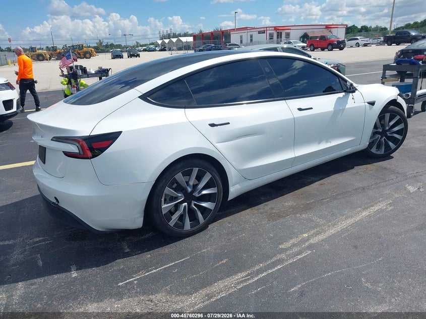 2024 TESLA MODEL 3 SEDAN ELECTRIC