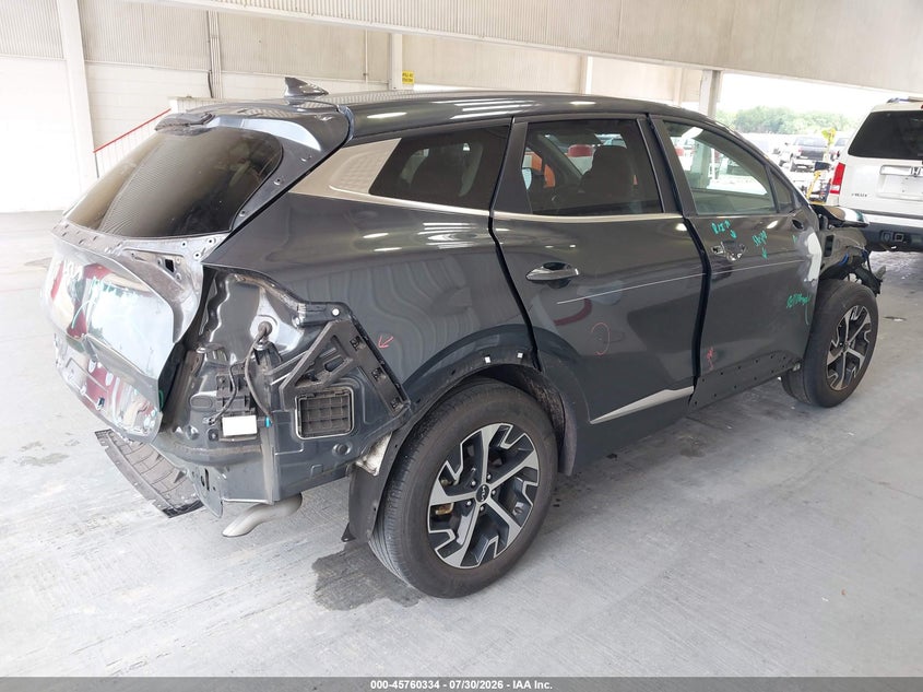 Vin: 5xyk33df4rg230194, lot: 46259084, kia sportage ex 20244