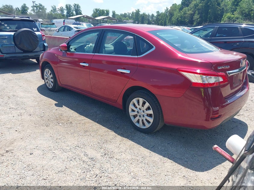 Vin: 3n1ab7ap4ey266074, lot: 46259088, nissan sentra s 20143