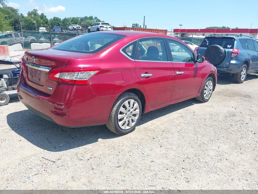 Vin: 3n1ab7ap4ey266074, lot: 46259088, nissan sentra s 20144