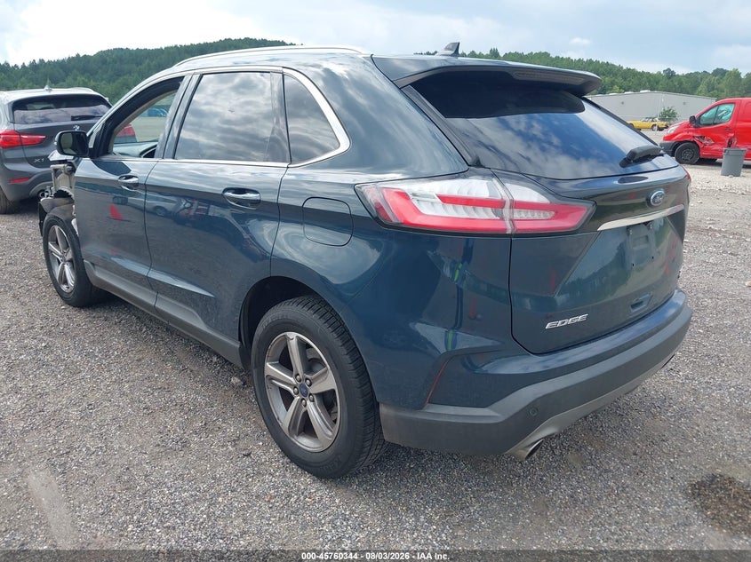Vin: 2fmpk3j92kbb66752, lot: 46259093, ford edge sel 20193