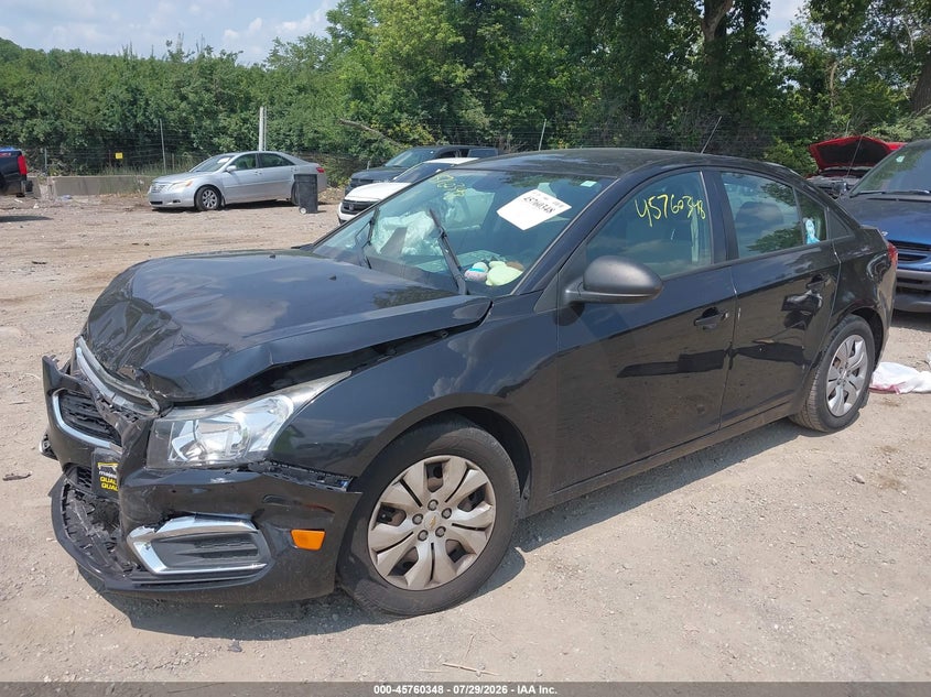 Vin: 1g1pc5sh1g7112077, lot: 46259097, chevrolet cruze limited ls auto 20162