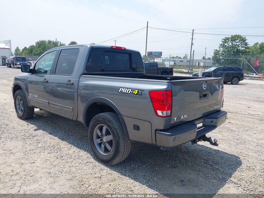 Vin: 1n6ba0ec1en510664, lot: 46259100, nissan titan pro-4x 20143