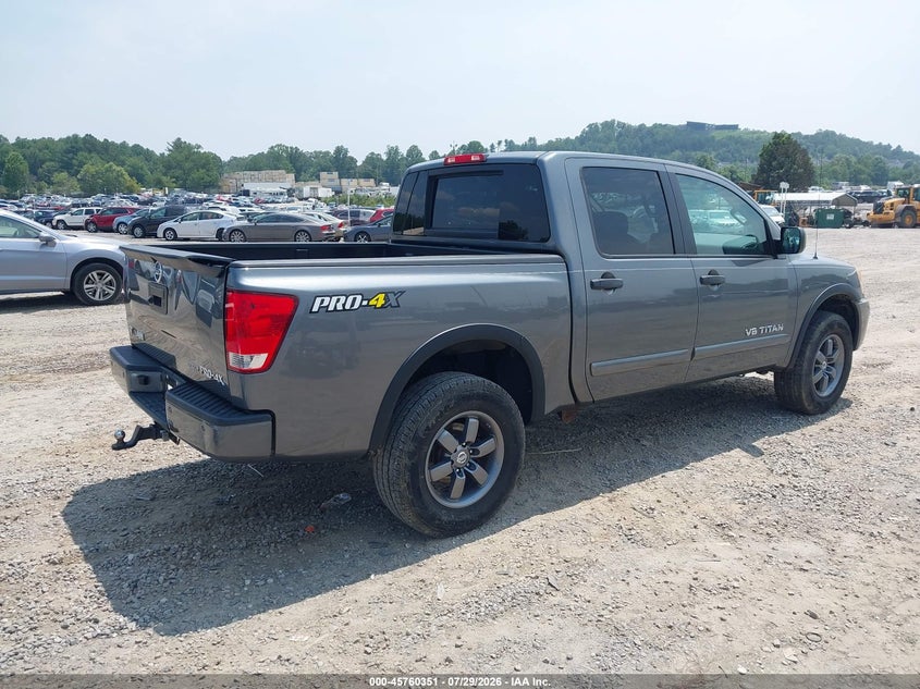 Vin: 1n6ba0ec1en510664, lot: 46259100, nissan titan pro-4x 20144