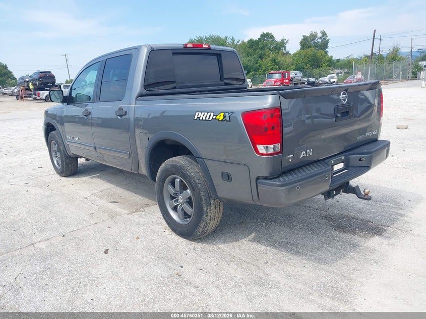 Vin: 1n6ba0ec1en510664, lot: 46259100, nissan titan pro-4x 20143