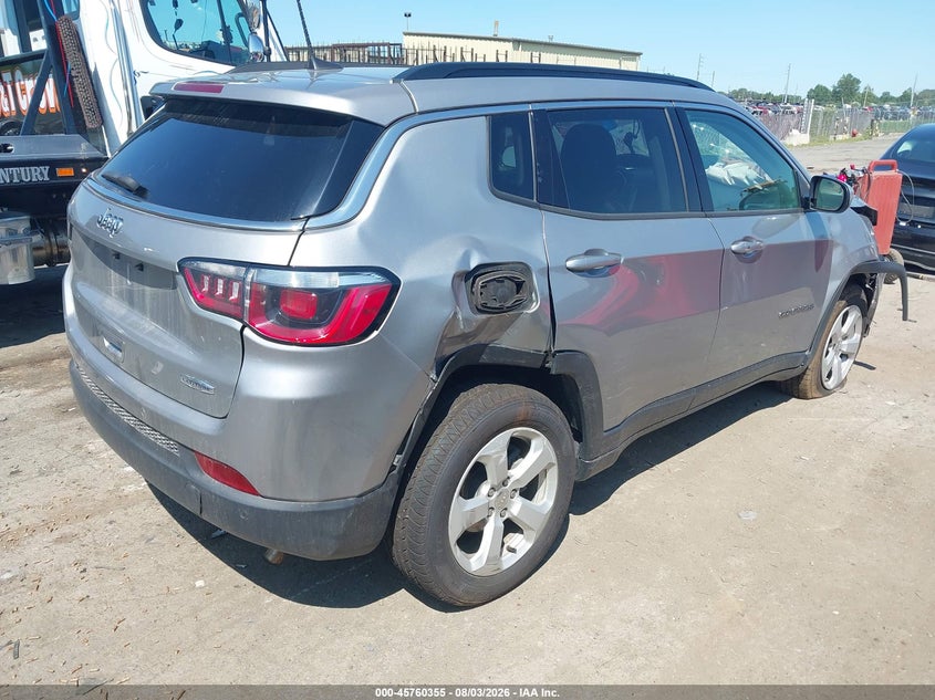 Vin: 3c4njcbbxkt844328, lot: 46259104, jeep compass latitude fwd 20194