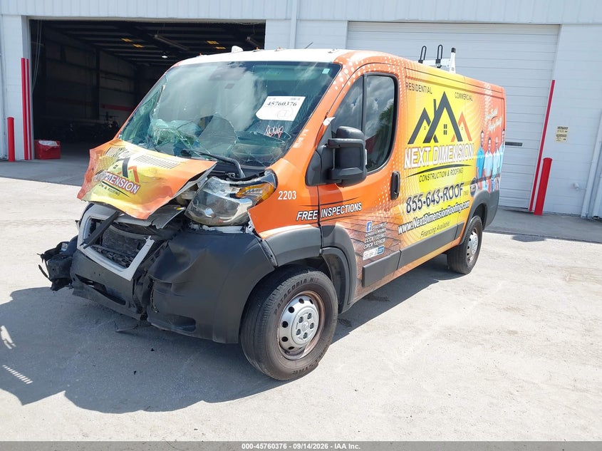 RAM PROMASTER 1500 2022 VIN 3C6LRVAG5NE109488