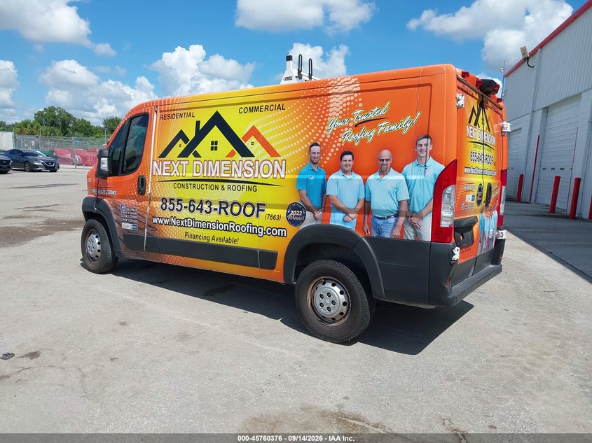 RAM PROMASTER 1500 2022 VIN 3C6LRVAG5NE109488