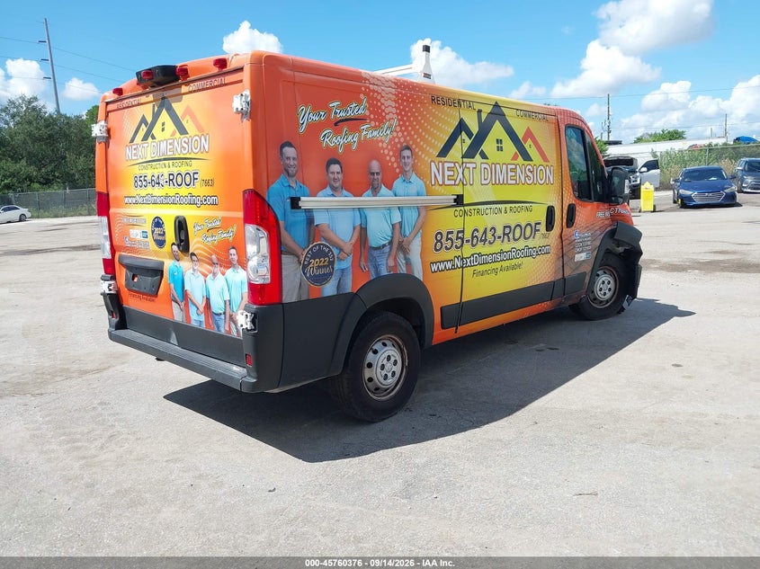 RAM PROMASTER 1500 2022 VIN 3C6LRVAG5NE109488