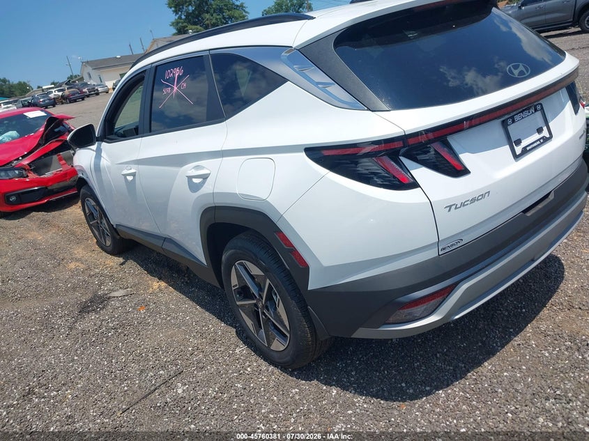 Vin: km8jcdd15su362838, lot: 46259130, hyundai tucson hybrid sel convenience 20253