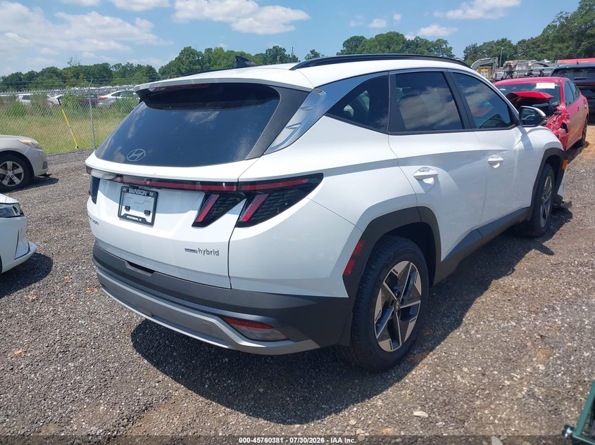 Vin: km8jcdd15su362838, lot: 46259130, hyundai tucson hybrid sel convenience 20254