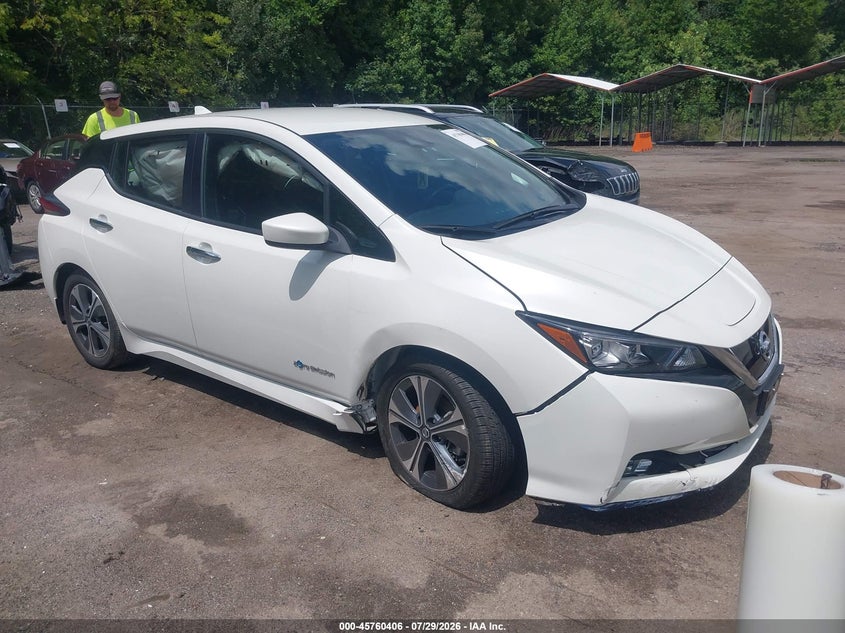 Vin: 1n4bz1cp9kc311432, lot: 46259155, nissan leaf sv plus 2019 img_1