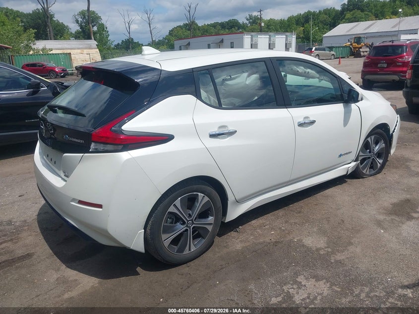 Vin: 1n4bz1cp9kc311432, lot: 46259155, nissan leaf sv plus 20194